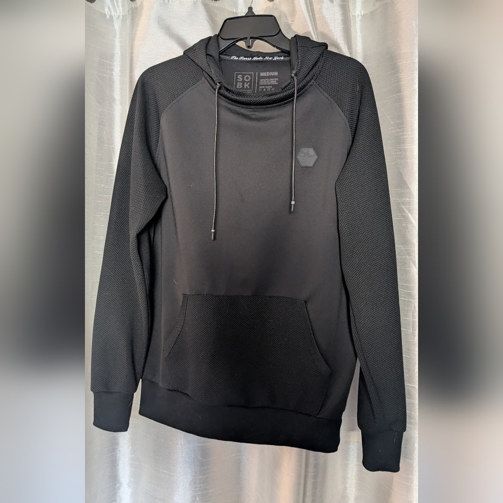 SOBK Men's Black Hoodie